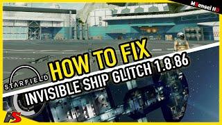 Starfield Disappearing Ship Glitch How to FIX and Avoid Game Breaking Bugs Shipbuilding Guide