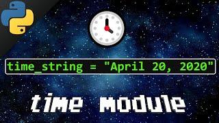 Python time module ⌚