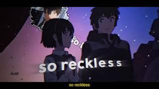 AMV Typography - Reckless || Free Presets