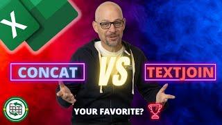 Excel Battle: CONCAT vs TEXTJOIN