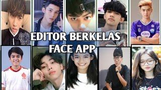 KETIKA YOUTUBER FREE FIRE JADI CEWEK !! EDITOR BERKELAS FACE APP