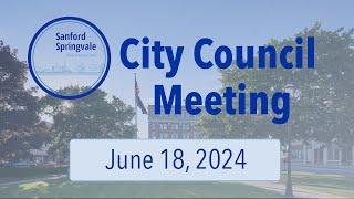 06 18 City Council Meeting