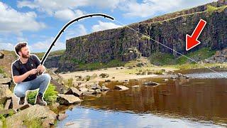 Fishing an old ABANDONED Quarry... (They said it was IMPOSSIBLE!) 