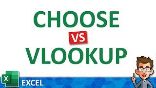 Excel Functions Compared: CHOOSE vs VLOOKUP | Excel Tutorial