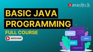 Basic Java Programming Full Course | ZaranTech