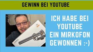 Mikrofon bei YouTube Kanal gewonnen!