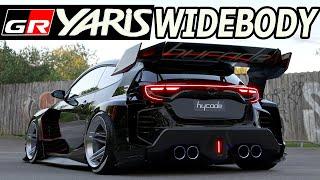 Toyota GR Yaris Widebody by hycade #hycade #toyota #jdm #yaris #gryaris