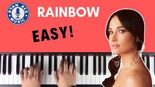 Kacey Musgraves - Rainbow | EASY PIANO TUTORIAL