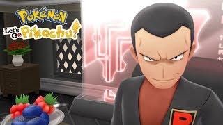 How To Get Key Stone and Beat Final Gym Leader Giovanni in Pokemon Let's Go Pikachu & Eevee