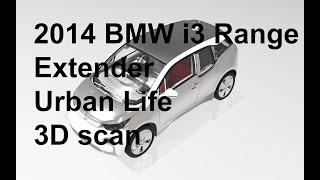 2014 BMW i3 Range Extender Urban Life 3D scan