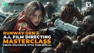 Masterclass: AI film Directing in Runway Gen 3 – Create Stunning Cinematic Shots!