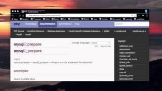 What are Prepared Statements (PHP MySQL)