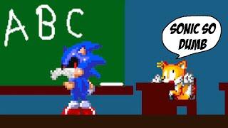 SONIC.EXE IS NOW A TEACHER?!?! | SONIC.ABC