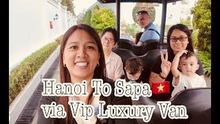 HANOI TO SAPA VIETNAM  VIA VIP LUXURY VAN