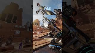 Ps5 vs Ps4 #shorts #apex #apexlegends #shortvideo