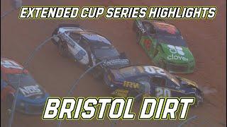 Big wrecks and a new winner: Bristol Dirt Race | Extended Highlights