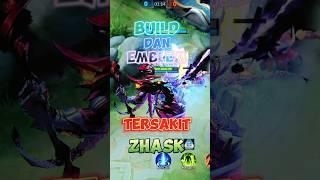 Build Dan Emblem Tersakit Zhask #mlbb #shorts