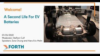 A Second Life For EV Batteries