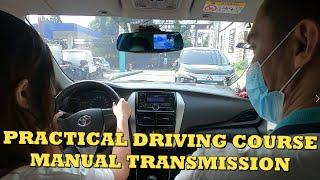 Practical Driving Course Manual Transmission.
