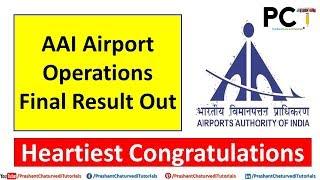 AAI Results 2018: AAI JE (Airport Operations) 2018 Final Result Out ||