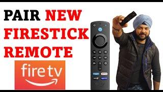 How to Pair Firestick Remote | Sync New remote with Amazon Firestick | Quick Tutorial #firetvstick