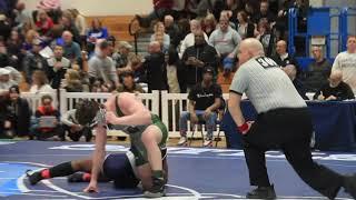 Region 3 wrestling: Delbarton's Kieran Calvetti pins Adonis May of West Orange