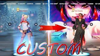 How to get a CUSTOM LOBBY BACKGROUND +GREEN SCREEN Fortnite Chapter 5 Season 1 #fortnite #gaming