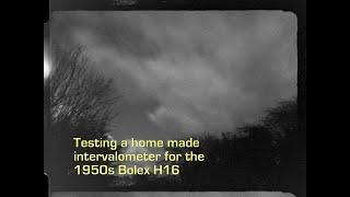 Home made Bolex intervalometer test film