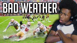 NFL Best Plays In Bad Weather || HD [UK REACTION] | MLC Njiesv2