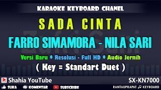 SADA CINTA KARAOKE TAPSEL FARRO SIMAMORA feat NILA SARI  | Shahia Youtube