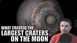 What Created The Largest Craters on the Moon