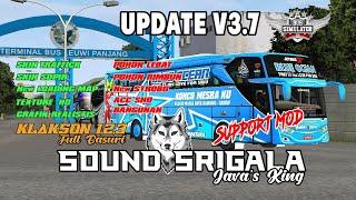 UPDATE OBB MOD V3.7‼️SOUND SRIGALA JAVA'S KINGBUS SIMULATOR INDONESIA