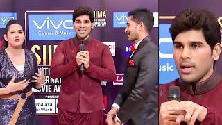 Allu Sirish Super Fun With Anchor Himaja And Nirupam Paritala At Red Carpet