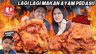 PEDAS GILA! LAGI LAGI MAKAN AYAM PEDAS!! AUTO NANGIS..