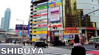 [4K] Tokyo Downtown SHIBUYA Walking Tour (April 2022) | ASMR Japan Walk