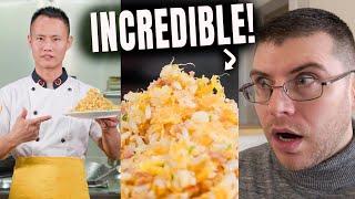 Pro Chef Reacts.. To Chef Wang Gang's AMAZING Egg Fried Rice!