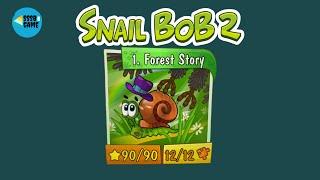 Snail BoB 2: Forest Story All Levels , 3 Stars + All Puzzle Pieces , iOS Walkthrough