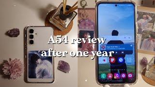 A54 review after one year 🫶 | samsung, android 14