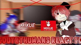 Coutryhumans React to Mixue {Gacha Club Indonesia}