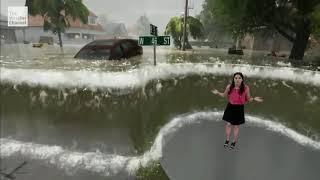 Amazing Green Screen On Weather Channel