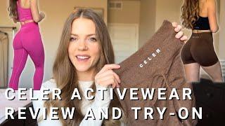 Celer Sportswear Review and Try-On | Amazon Scrunch Leggings