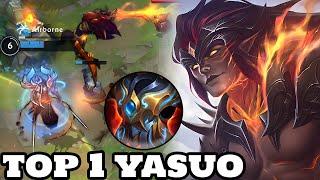 Wild Rift Yasuo - Top 1 Yasuo Gameplay Rank Grandmaster By Ersno