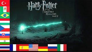 Voldemort kills Harry Potter with "Avada Kedavra" 15 languages