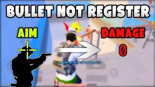 CROSSHAIR POSITION IS CORRECT  BUT BULLETS ARE NOT REGISTERED  | FIX BULLET REGISTRATION IN BGMI