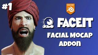 FaceIt Tutorial 1: Facial Mocap & ShapeKeys addon [Blender]