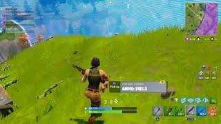 Sneaking up on enemies - Fortnite