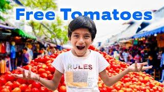 Free Tomatoes in Public | PR PRESENTS