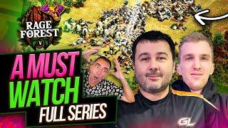 DauT vs FreakinAndy FULL SERIES Rage Forest 5 - a MUST to watch Complete