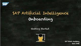 BTP Onboarding: Getting Started