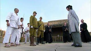 日軍公開處決俘虜，功夫女孩從百米高處飛身而下打擂臺，救俘虜 ️ 抗日 | Kung Fu